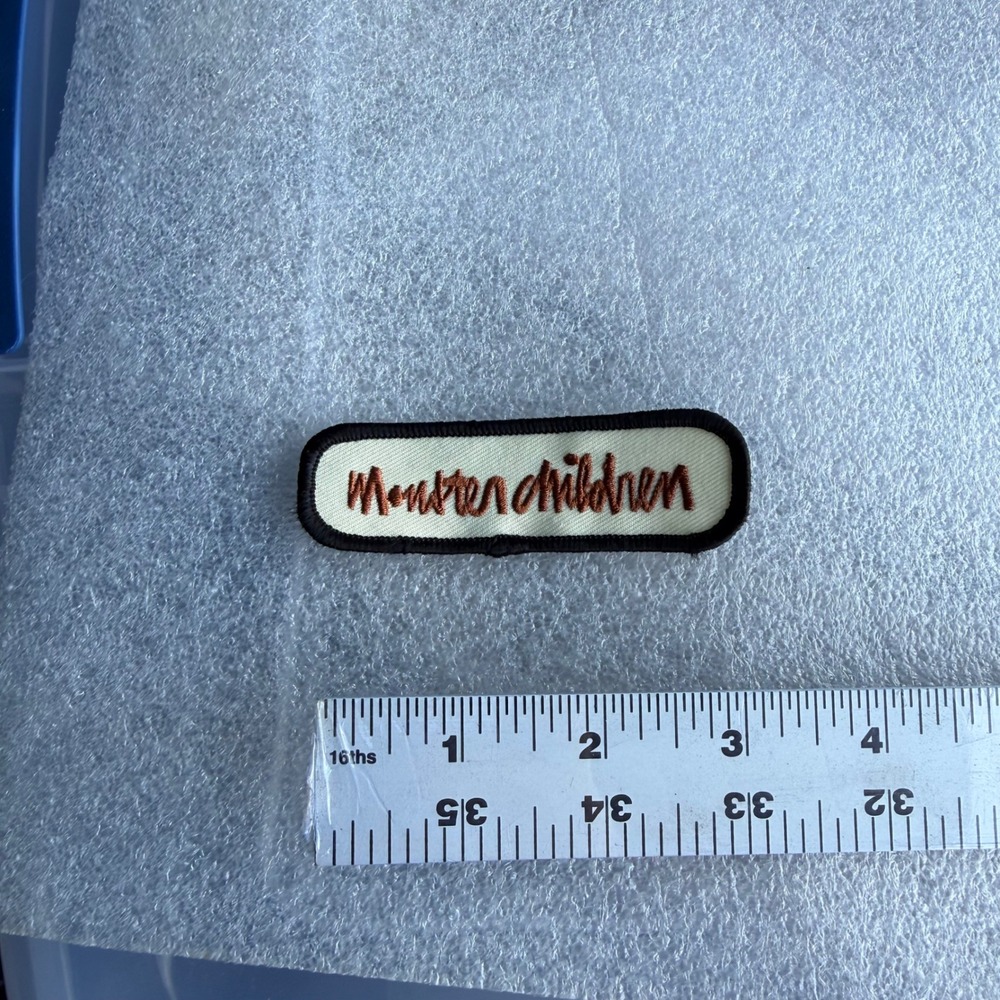 Monster Children Patch Embroidered Sew On Iron On Apparel Accessory
